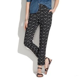 Madewell Printed Delancey Trousers 4